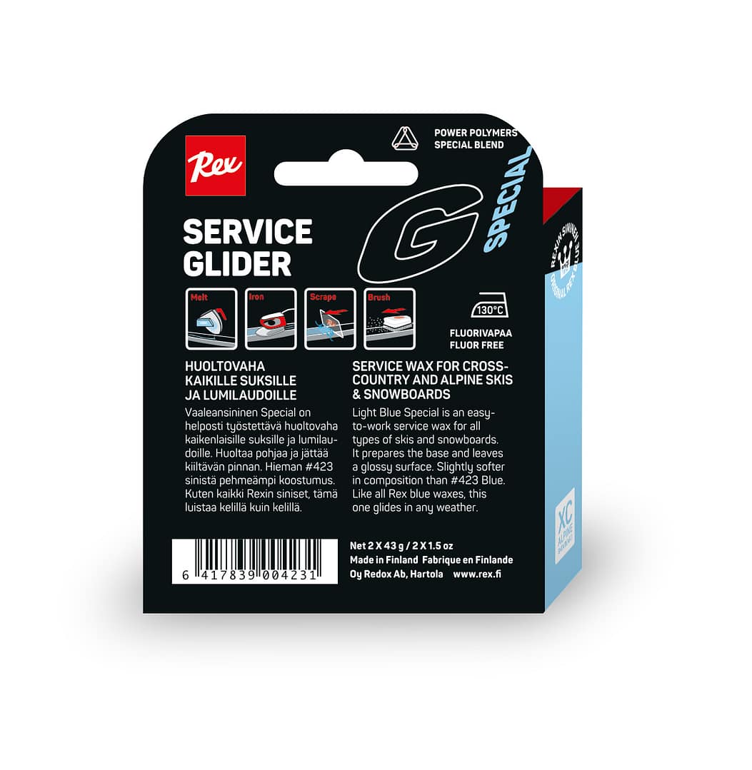 Vaaleansininen Special Service luistovaha - Image 2