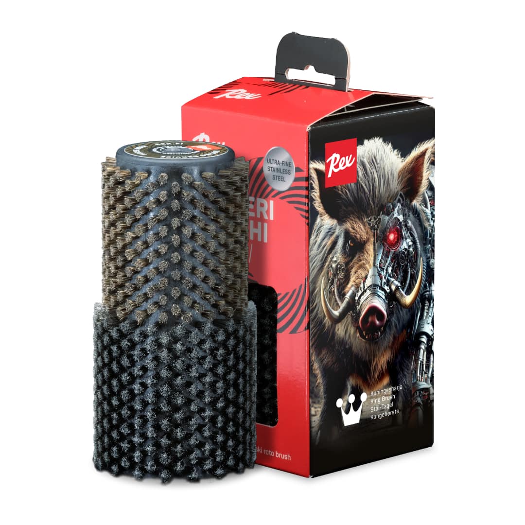 Roto Brush Steel + Synthetic Hair 140MM - Image 2