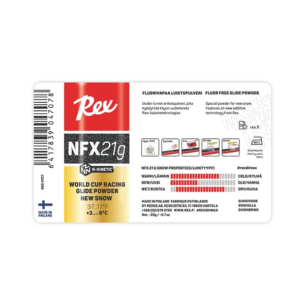 NFX 21g Musta Uusi lumi N-kinetic pulveri - Image 2
