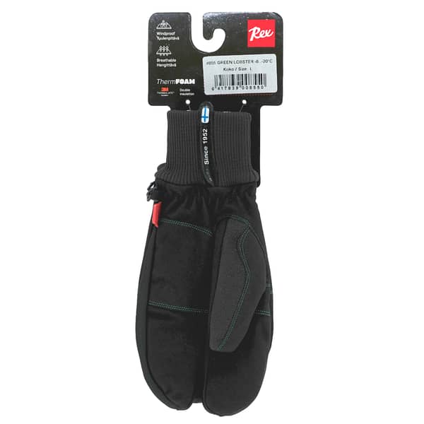 Green Lobster Ski Glove -20...-8°C - Image 3