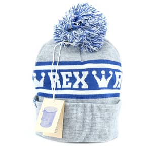 Beanie, blue/grey