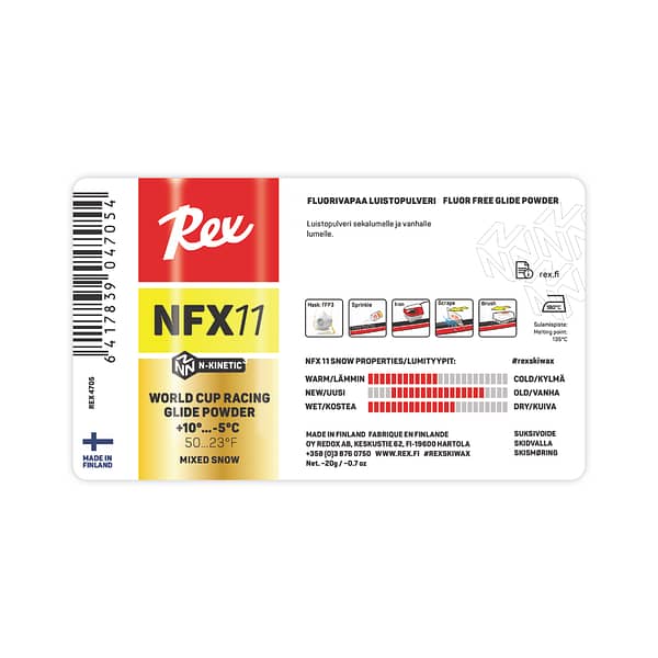 NFX 11 Keltainen N-kinetic pulveri - Image 3