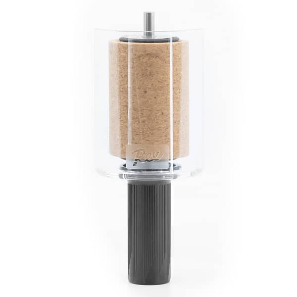 Rotoharjan kahva ja akseli suojakuvulla, akselit 100mm ja 140mm - Image 2