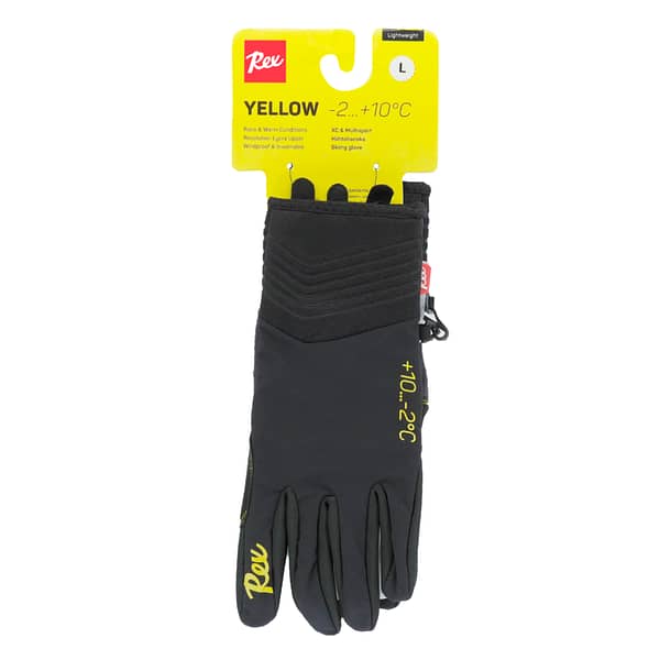Yellow Ski Glove -2...+10°C - Image 2