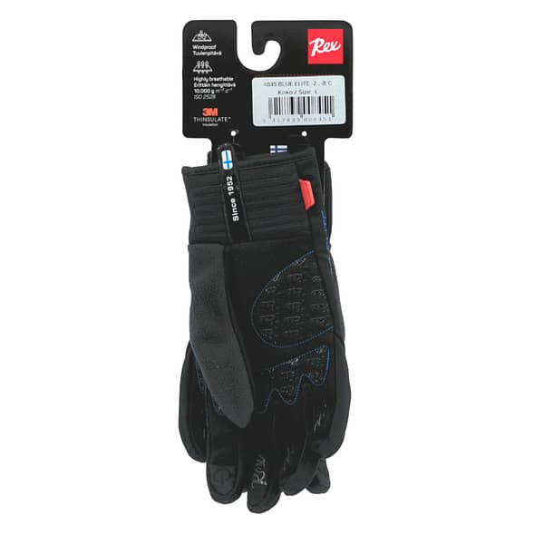Blue Elite Ski Glove -8...-2°C - Image 3