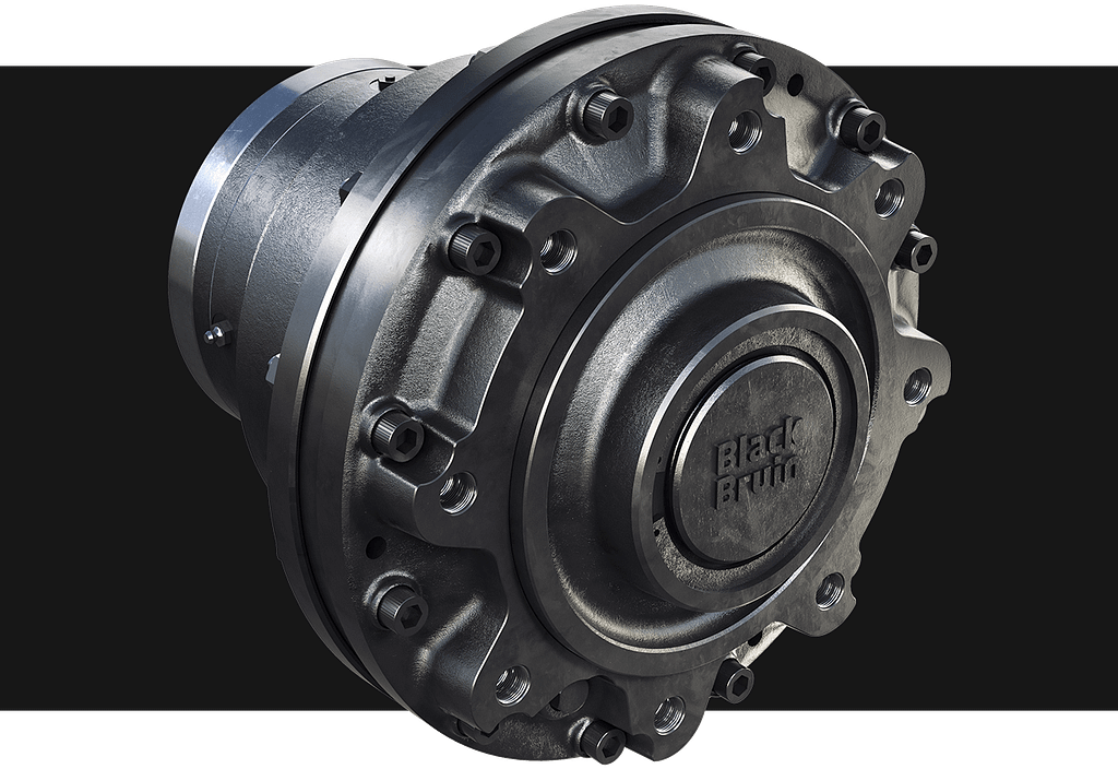 B200-series hydraulic motor by Black Bruin.