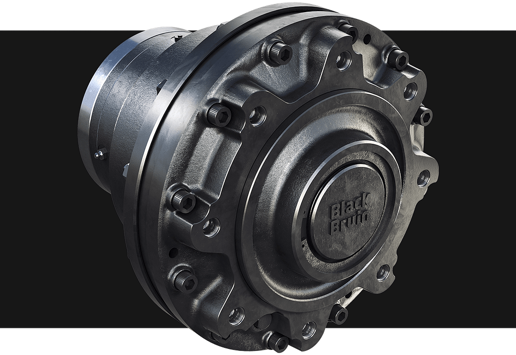 B200-series hydraulic motor by Black Bruin.