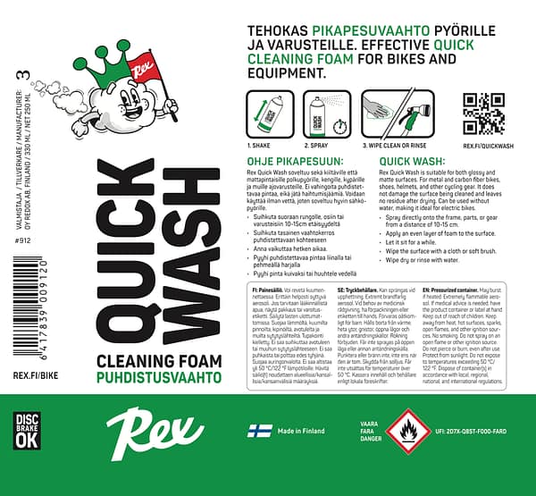 Quick Wash -vaahtopesuaine - Image 7