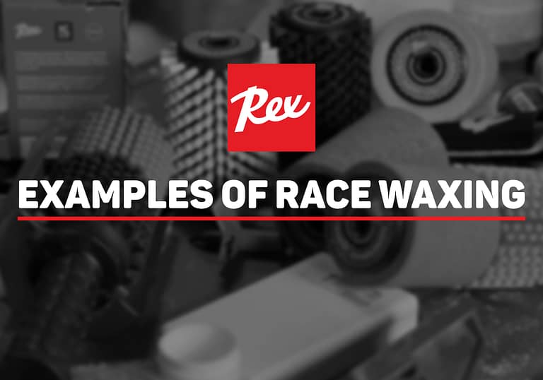 Examples of Race Waxing